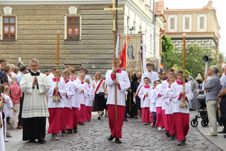 Boże Ciało w tarnowskiej katedrze - procesja