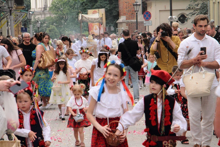 Boże Ciało w Krakowie 2025