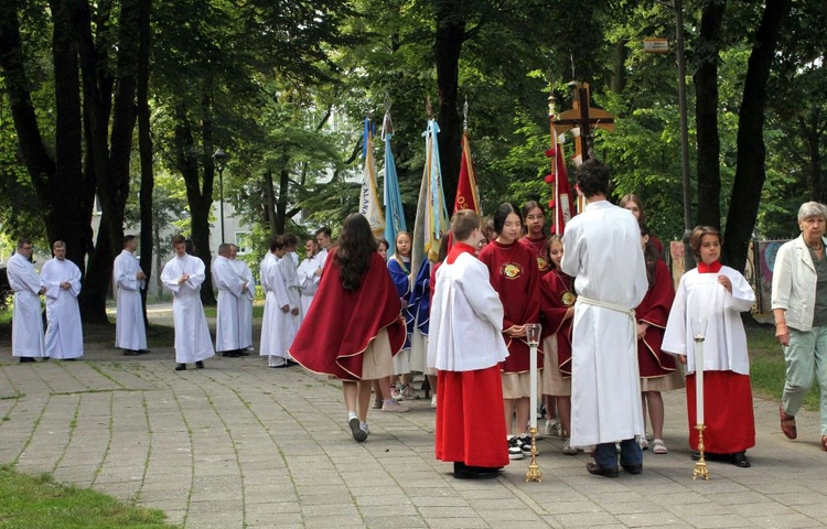 Msza św. w gliwickiej katedrze