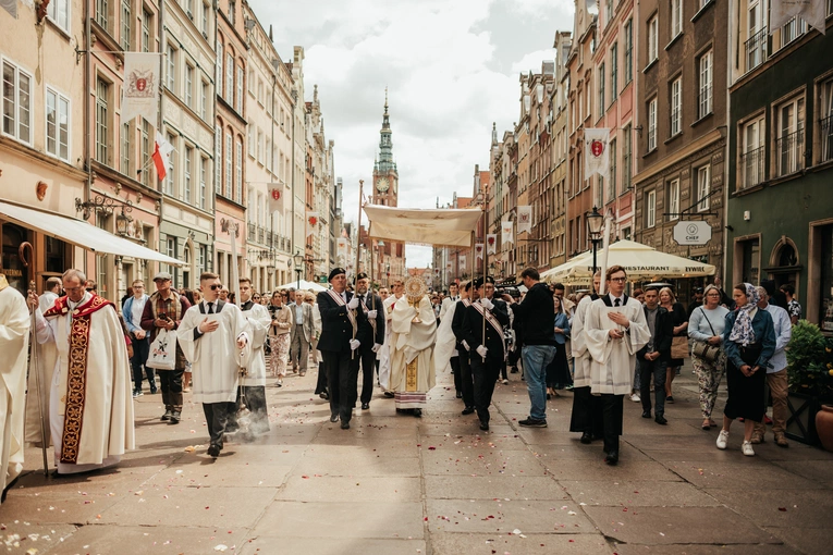 Gdańska procesja Bożego Ciała 2025
