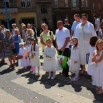 Procesja w centrum Legnicy