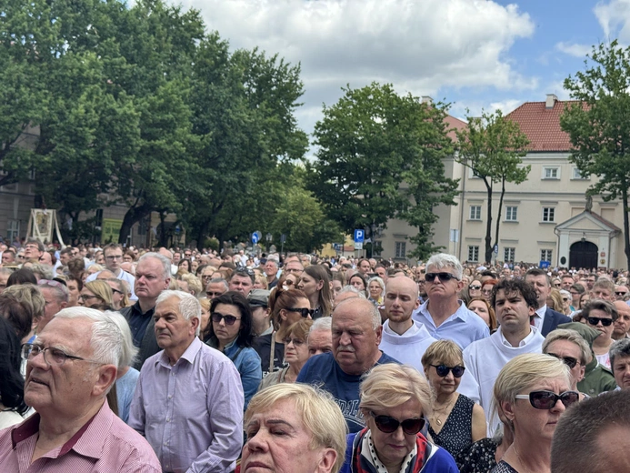Boże Ciało w Łowiczu - procesja