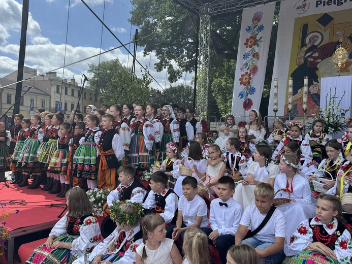 Boże Ciało w Łowiczu - procesja