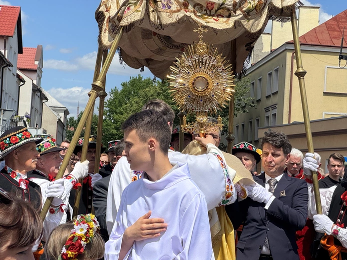 Boże Ciało w Łowiczu - procesja
