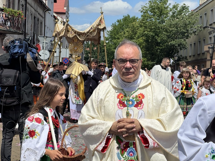 Boże Ciało w Łowiczu - procesja