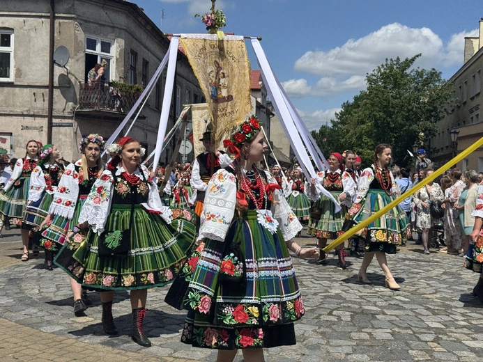 Boże Ciało w Łowiczu - procesja