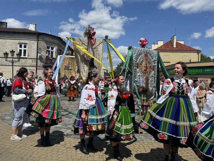 Boże Ciało w Łowiczu - procesja