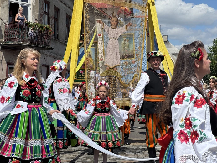 Boże Ciało w Łowiczu - procesja