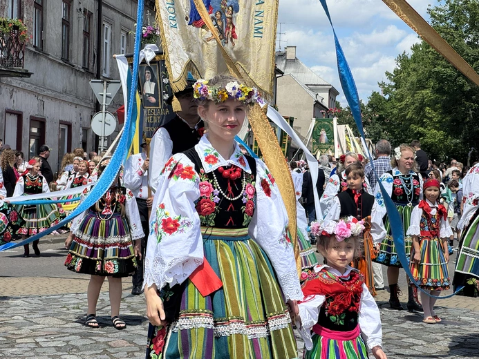 Boże Ciało w Łowiczu - procesja