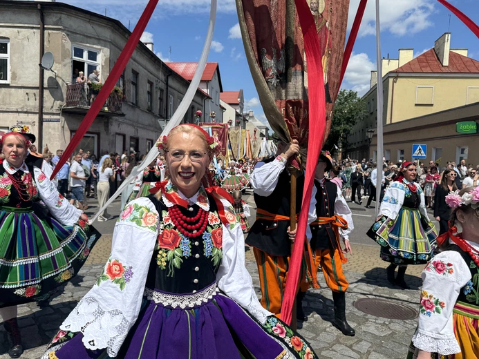 Boże Ciało w Łowiczu - procesja