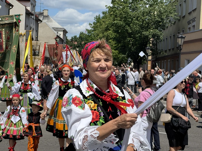 Boże Ciało w Łowiczu - procesja