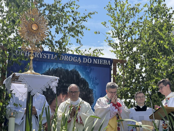 Boże Ciało w Łowiczu - procesja
