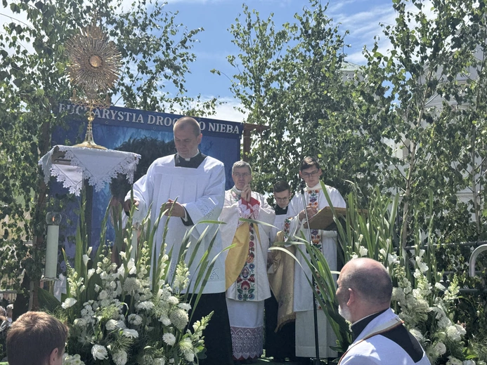 Boże Ciało w Łowiczu - procesja