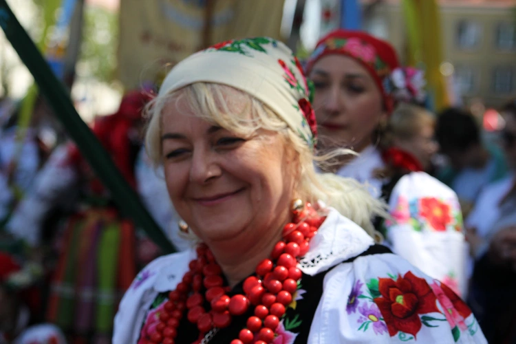 Boże Ciało w Łowiczu - procesja