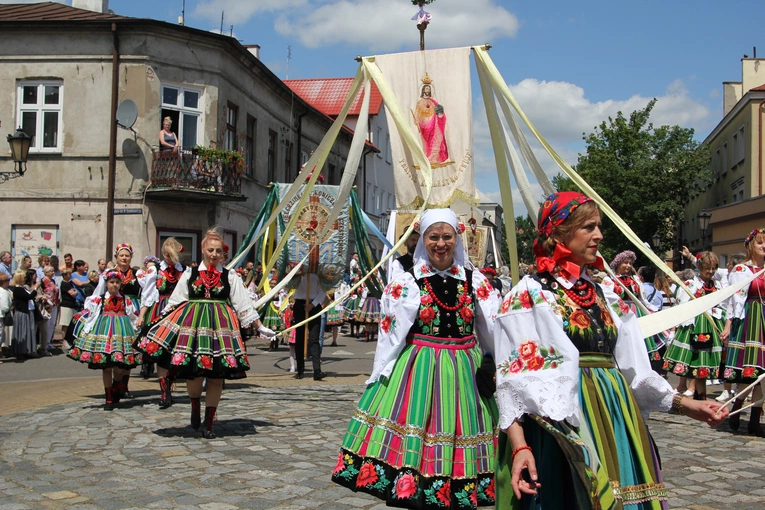 Boże Ciało w Łowiczu - procesja