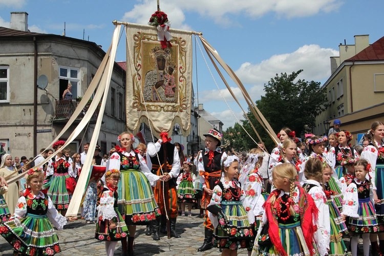 Boże Ciało w Łowiczu - procesja