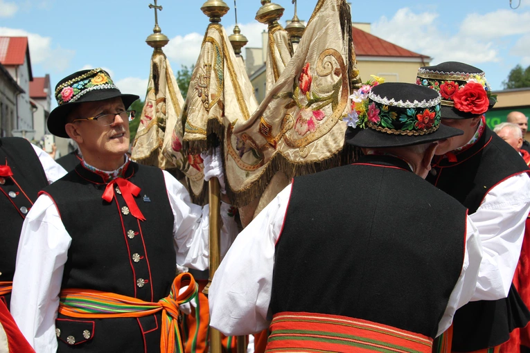 Boże Ciało w Łowiczu - procesja
