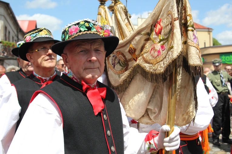Boże Ciało w Łowiczu - procesja