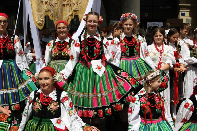 Boże Ciało w Łowiczu - procesja