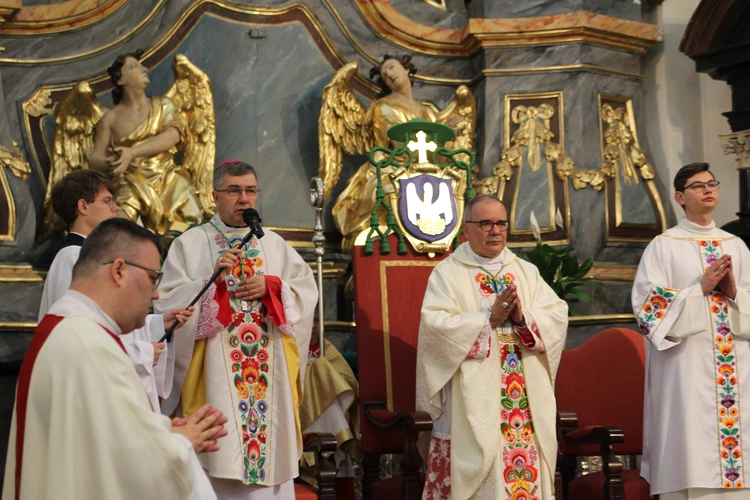 Boże Ciało w Łowiczu - Msza św.