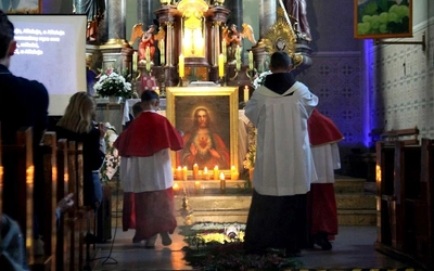 Wieczorna modlitwa na zakończenie uroczystości Bożego Ciała