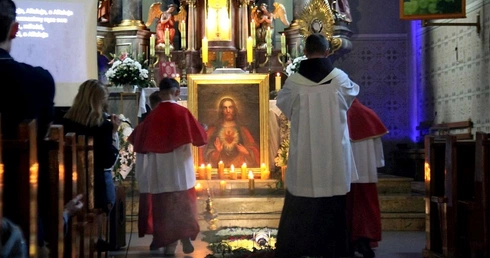 Wieczorna modlitwa na zakończenie uroczystości Bożego Ciała