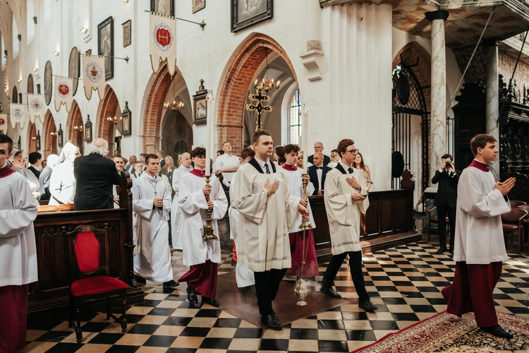 Święcenia diakonatu kl. Roberta Szczepkowskiego