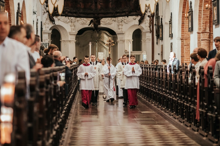 Święcenia diakonatu kl. Roberta Szczepkowskiego