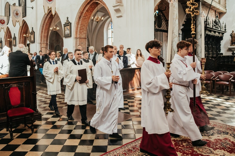 Święcenia diakonatu kl. Roberta Szczepkowskiego