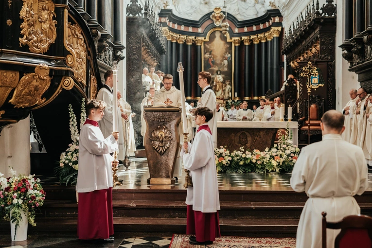 Święcenia diakonatu kl. Roberta Szczepkowskiego