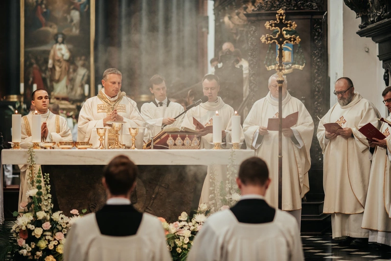 Święcenia diakonatu kl. Roberta Szczepkowskiego
