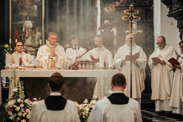 Święcenia diakonatu kl. Roberta Szczepkowskiego