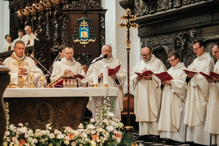Święcenia diakonatu kl. Roberta Szczepkowskiego
