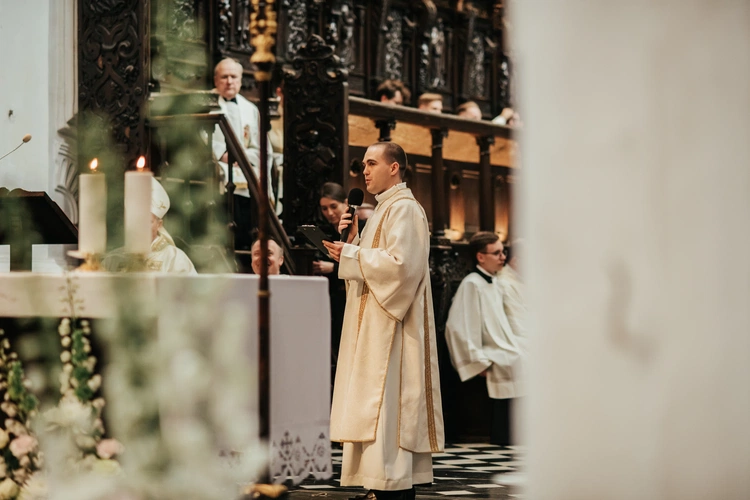 Święcenia diakonatu kl. Roberta Szczepkowskiego