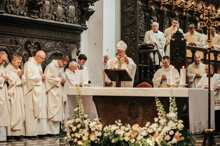 Święcenia diakonatu kl. Roberta Szczepkowskiego