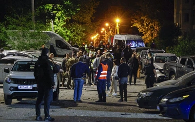 I tak w ukraińskich miastach co noc