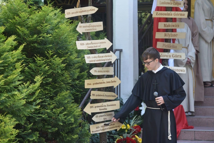 700 lat parafii w Łososinie Górnej