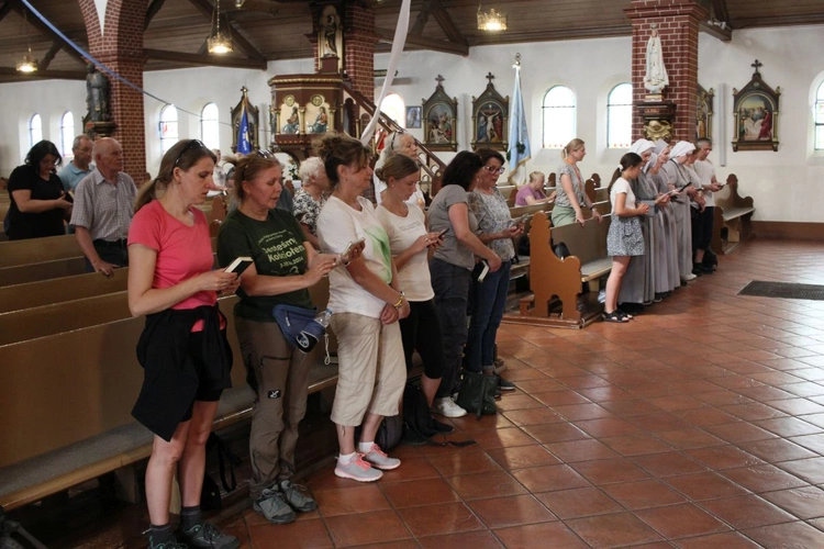 III Camino Diecezjalne. Nieszpory w Szczedrzyku