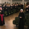 Spotkanie w auli rozpoczęła wspólna modlitwa.