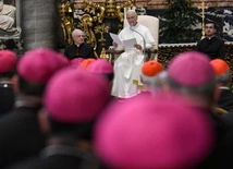 Papież zachęca biskupów, by byli budowniczymi jedności