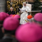 Papież zachęca biskupów, by byli budowniczymi jedności
