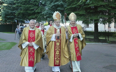Ks. Tadeusz Pajurek przeżywał jubileusz w sanktuarium Świętej Rodziny.