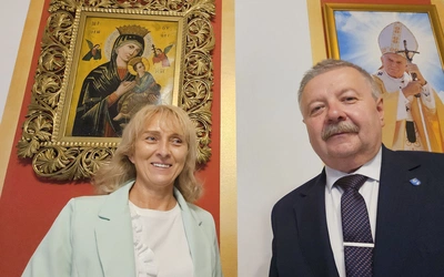 Stefania Grzyb i Marek Rączka.