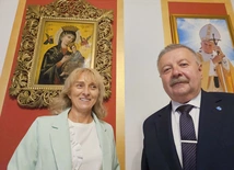 Stefania Grzyb i Marek Rączka.