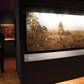 Fragment  „Małej Panoramy Racławickiej”.  Tę „dużą” obejrzało już  12 milionów osób.