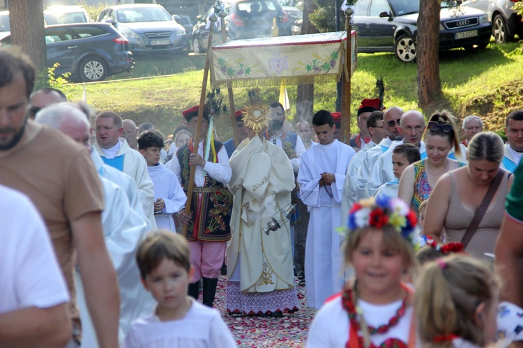 100-lecie parafii w Łysej Górze