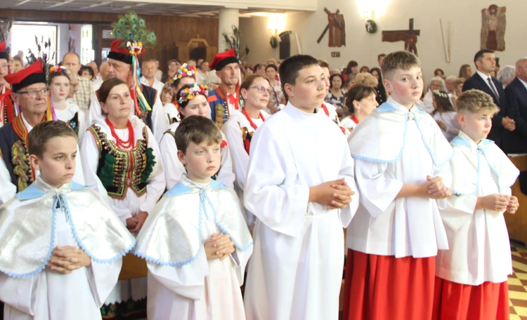100-lecie parafii w Łysej Górze