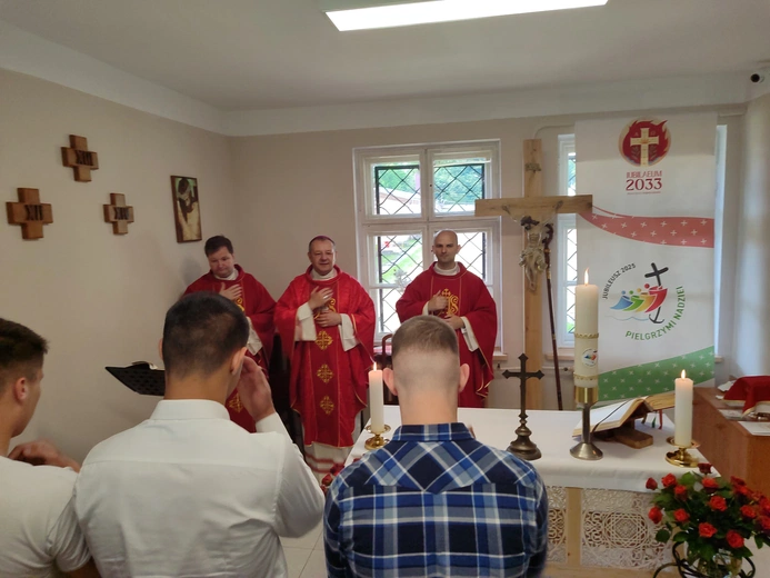 Nowa kaplic w Ośrodku Wychowawczym