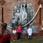 Wianki, mural, koncert i ognisko