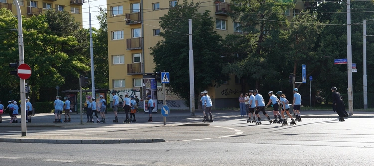 Rolkowa Pielgrzymka Wrocławska ruszyła na Jasną Górę